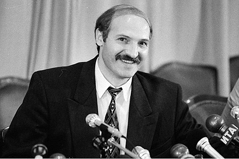 BelTA recalls Lukashenko’s first inauguration in 1994