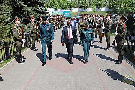 Belarusian university training for Zimbabwean rescue workers