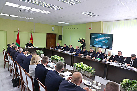 Lukashenko: Development program for southeastern part of Mogilev Oblast ‘must be very specific’