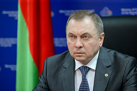 Belarus FM stresses inadmissibility of politicizing pandemic-related issues
