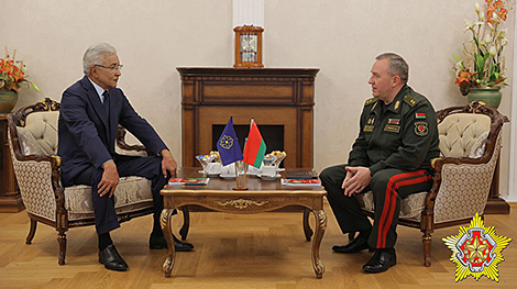 Belarusian Defense Minister, CSTO chief discuss further cooperation