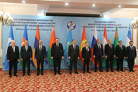 Aleinik attending CIS Foreign Ministers Council in Bishkek