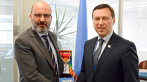 MEGOC CEO, UN assistant secretary-general discuss SDG promotion programs