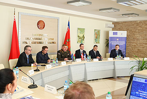 Emergencies Ministry, EU launch twinning project to enhance civil protection system in Belarus