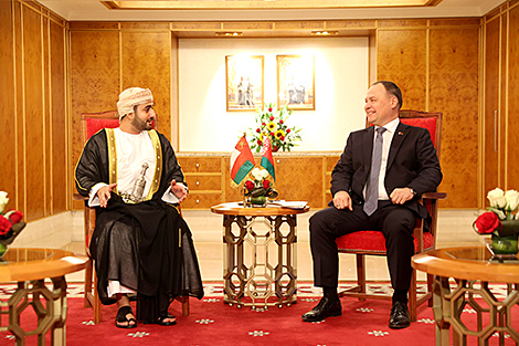 Golovchenko in talks with Crown Prince of Oman
