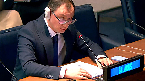 Belarus calls on dropping discriminatory measures undermining sustainable development