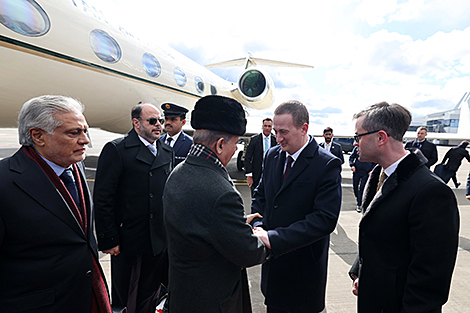 Shehbaz Sharif arrives in Belarus on official visit
