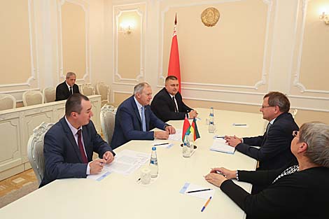 Belarus counts on Germany to help improve relations with EU