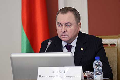 Belarus FM, Switzerland president discuss regional security, situation in Ukraine