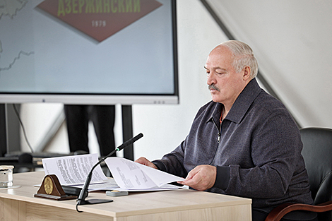 Lukashenko responds to complaints about potato shortages