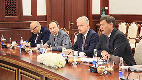Belarus’ FM holds several meetings in Uzbekistan