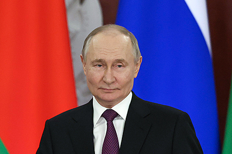 Lukashenko sends birthday greetings to Russian President Vladimir Putin