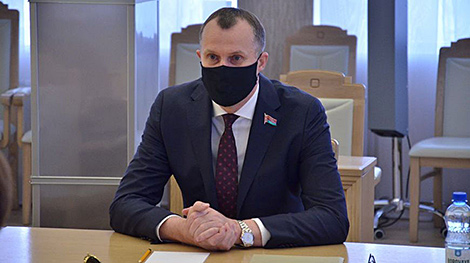 Isachenko meets with UNICEF representative in Belarus