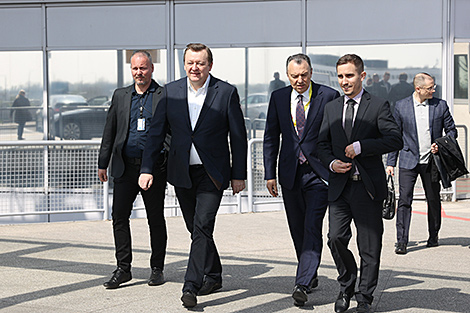 Belarus’ FM arrives in Hungary on visit