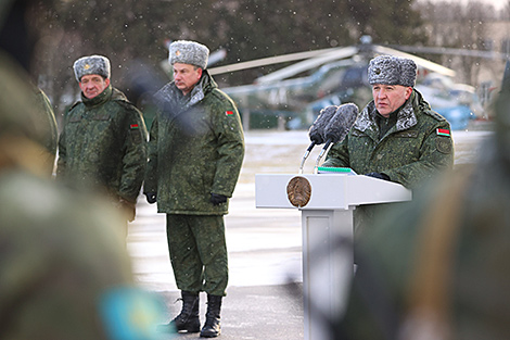 Defense Minister: Belarusian peacekeeers did an excellent job in Kazakhstan