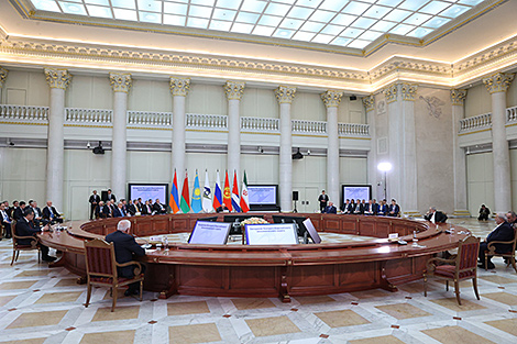 Declaration on EAEU development until 2030 and 2045 passed at St Petersburg summit