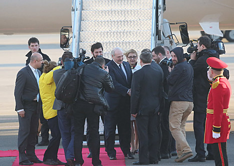 Лукашенко прибыл с трехдневным официальным визитом в Грузию