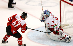 Сборная Беларуси по хоккею проиграла по буллитам швейцарцам