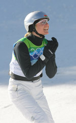 Белорусская фристайлистка Ассоль Сливец заняла 4-е место на Олимпиаде в Ванкувере