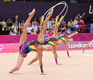 Сборная Беларуси стала бронзовым призером командных соревнований ЧЕ по художественной гимнастике в Австрии