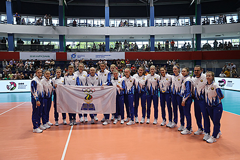 Белорусские волейболистки завоевали золотые медали II Игр стран СНГ