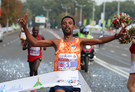 Победителем Минского полумарафона-2018 стал атлет из Эфиопии, белоруска Куделич - вторая