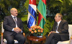 А.Лукашенко: настало время перейти к более сложным формам сотрудничества Беларуси и Кубы