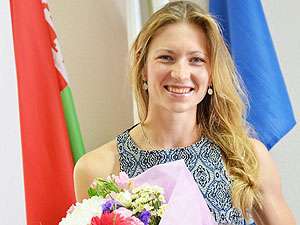 Домрачева признана лучшей спортсменкой Европы 2014 года по мнению спортивных журналистов