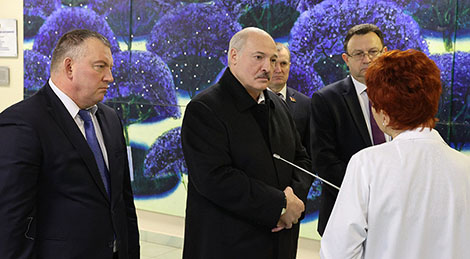 Лукашенко в канун Нового года посещает РНПЦ детской онкологии, гематологии и иммунологии