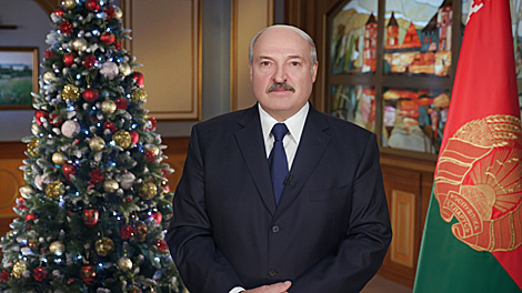 Новогоднее обращение Президента Беларуси Александра Лукашенко к белорусскому народу