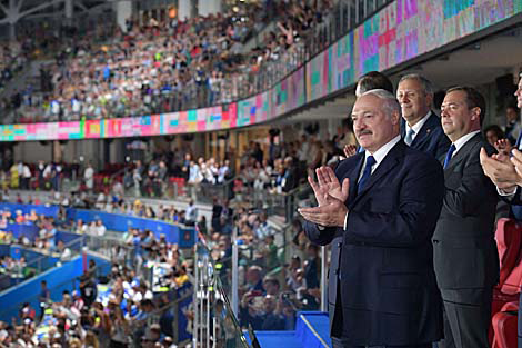 Лукашенко: быть у истоков создания Европейских игр - честь для Беларуси