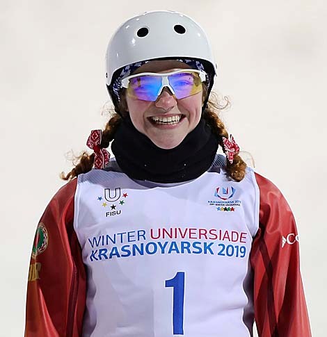 Александра Романовская завоевала золото по фристайлу на Универсиаде в Красноярске