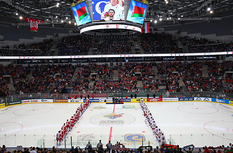 Хоккеисты сборной Беларуси одержали победу в матче с Данией в квалификации к ОИ