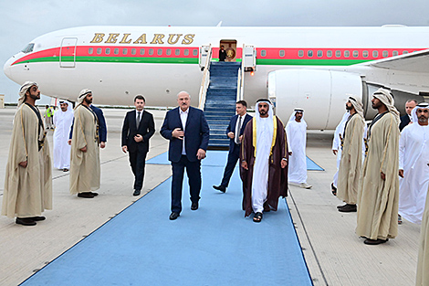 Лукашенко прибыл в ОАЭ