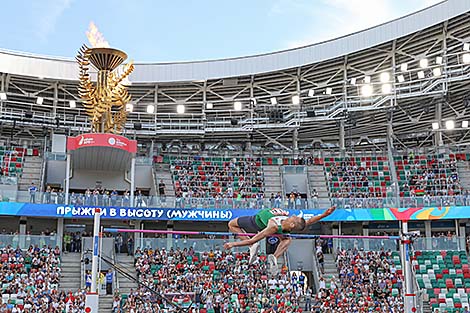 Белорусский прыгун в высоту Максим Недосеков стал чемпионом II Европейских игр