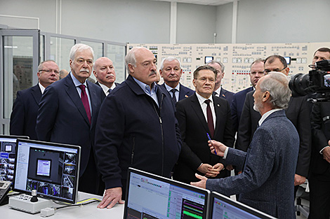 Лукашенко посетил БелАЭС