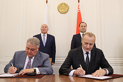 НАН Беларуси и Курчатовский институт подписали дорожную карту сотрудничества до 2030 года