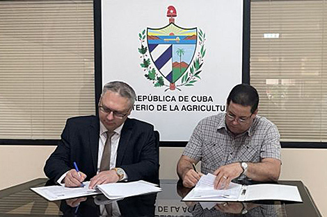 Организации НАН Беларуси подписали соглашения о сотрудничестве с кубинскими партнерами