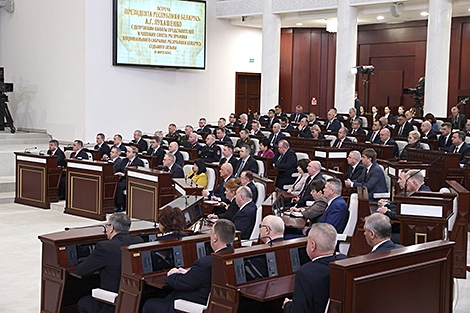 Лукашенко о работе парламента: дело не в количестве законов, а в создании условий для мирного развития