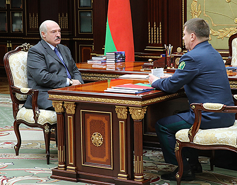Сенько доложил Лукашенко о результатах работы таможни за прошлый год