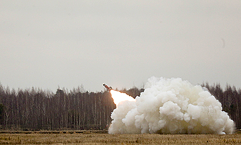 Первые испытания отечественной зенитной управляемой ракеты успешно прошли в Беларуси