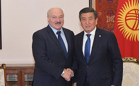 Лукашенко подтверждает готовность Беларуси расширять многоплановые и эффективные связи с Кыргызстаном