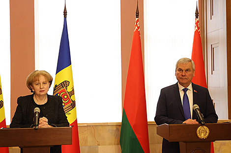 Совместное заявление о сотрудничестве подписали Национальное собрание Беларуси и парламент Молдовы