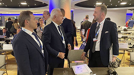 На полях ПА ОБСЕ состоялся ряд встреч парламентариев Беларуси с руководителями делегаций разных стран