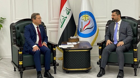 Беларусь и Ирак намерены развивать сотрудничество в образовании, спорте, правовой помощи