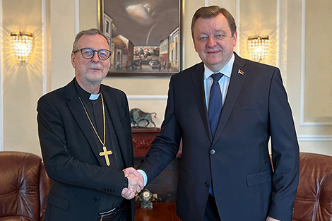 Алейник и Гуджеротти обсудили сотрудничество Беларуси и Ватикана