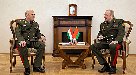 Беларусь и Таджикистан обсудили перспективы развития военного сотрудничества