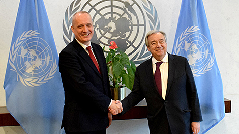 Дапкюнас и Гутерриш обсудили подготовку к официальным мероприятиям по случаю 75-летия создания ООН