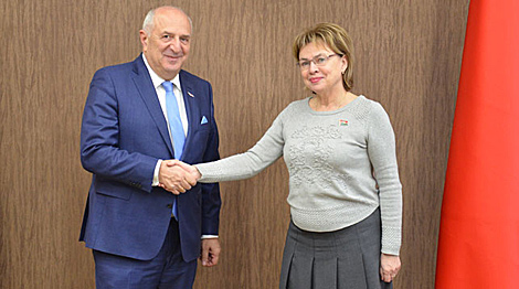 Беларусь заинтересована в укреплении межпарламентского сотрудничества с Грузией