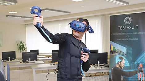 Belarusian Emergencies Ministry university designs VR simulator model